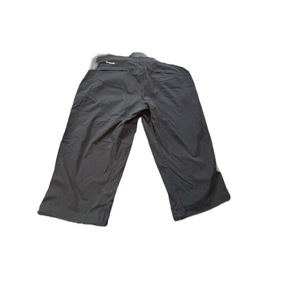 Columbia Women's Omni-Shield Advanced Repellency Pants Size 14 CROPPED Black Nyl - Picture 6 of 7
